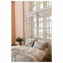 New garbo&friends Taie d'oreiller Plumbago en coton bio | Bleu