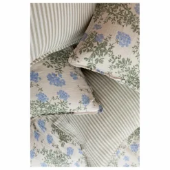 New garbo&friends Taie d'oreiller Plumbago en coton bio | Bleu
