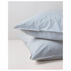 Clearance Taie d'oreiller Striped en Coton Bio - Set de 2 | Linge De Lit