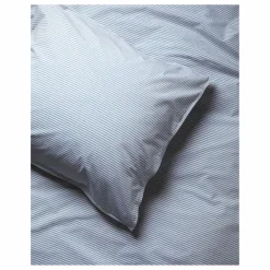 Sale Taie d'oreiller Striped en percale organique | Linge De Lit