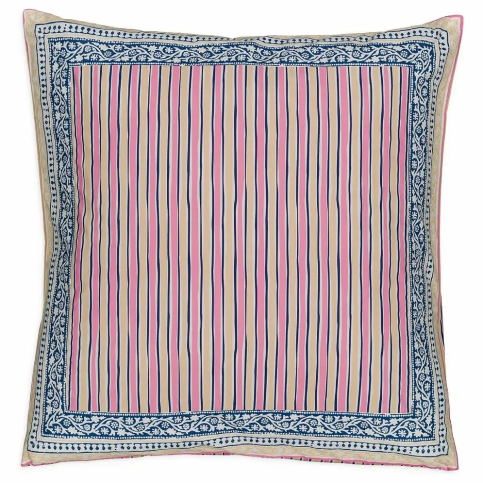 Sale Louise Misha Taie d'oreiller Valerie en coton bio | Rose fuschia