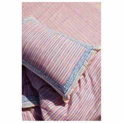 Sale Louise Misha Taie d'oreiller Valerie en coton bio | Rose fuschia