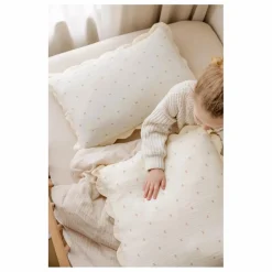 Soft Spot Taies d'oreiller Ribbon en coton bio - Set de 2 ||Enfant Linge De Lit Enfant