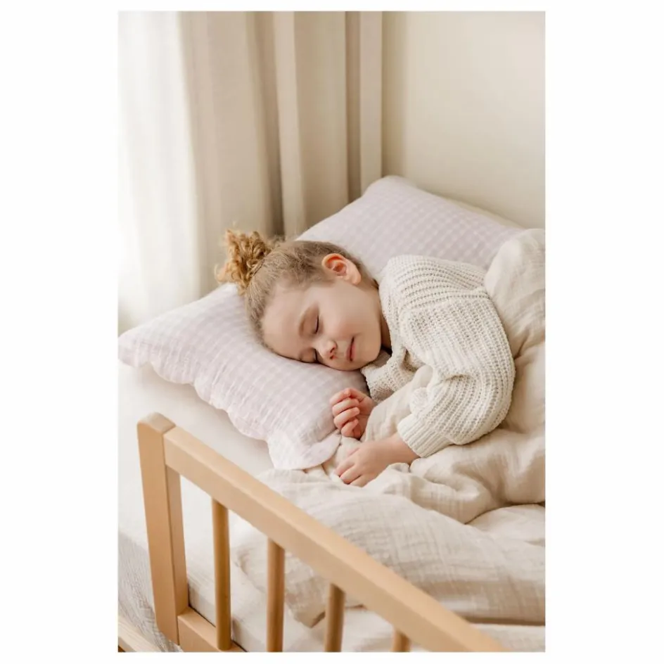 New Soft Spot Taies d'oreiller Rosewater en coton bio - Set de 2 | Rose pâle