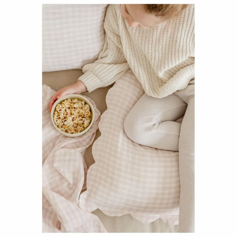 New Soft Spot Taies d'oreiller Rosewater en coton bio - Set de 2 | Rose pâle
