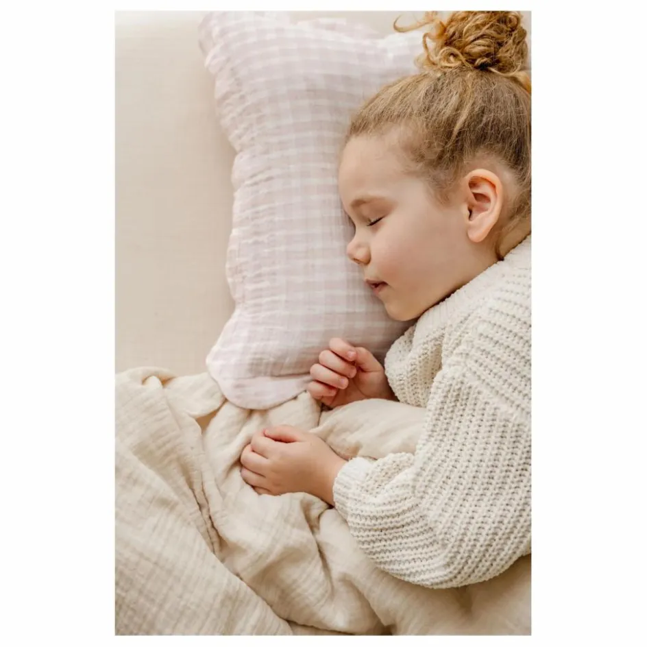 New Soft Spot Taies d'oreiller Rosewater en coton bio - Set de 2 | Rose pâle