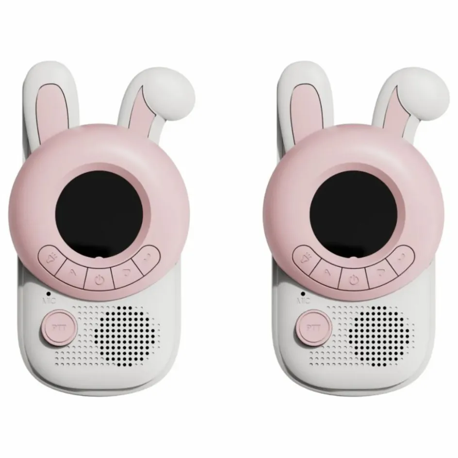 New The Zoofamily Talkie Walkie - Lapin Rose