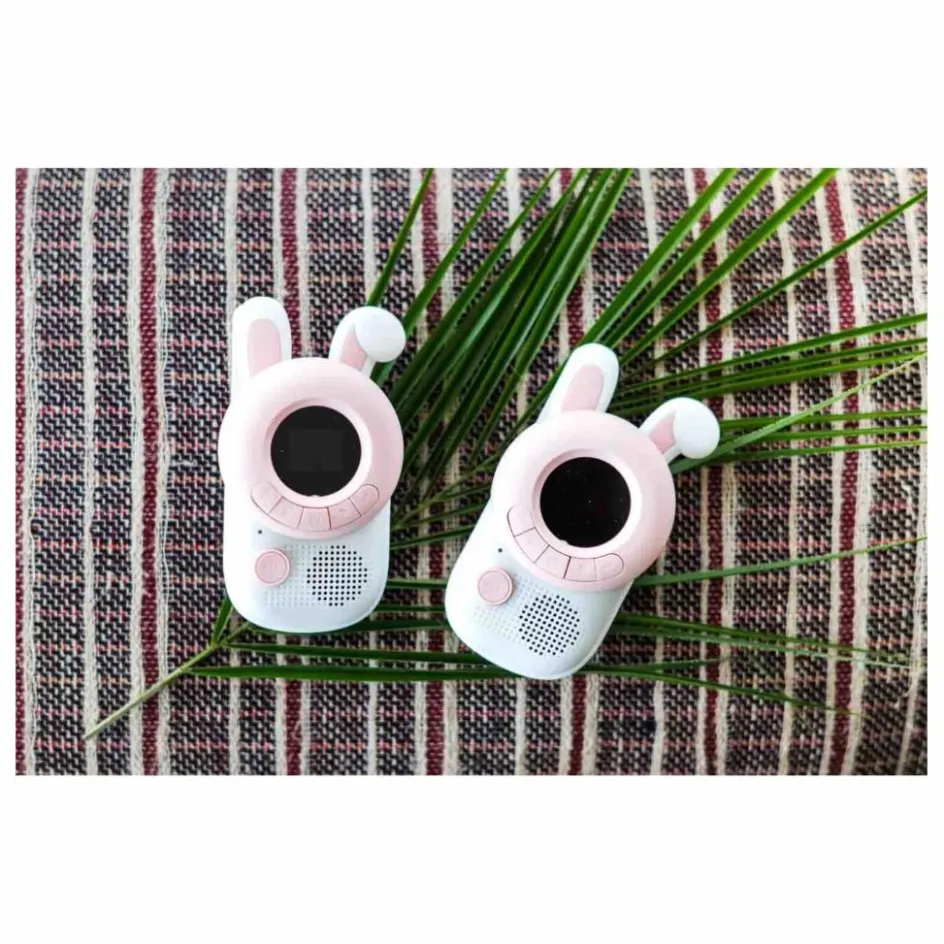 New The Zoofamily Talkie Walkie - Lapin Rose