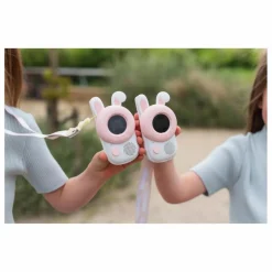 New The Zoofamily Talkie Walkie - Lapin Rose