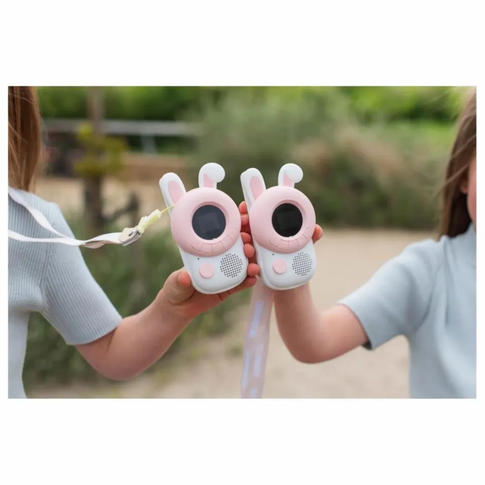 New The Zoofamily Talkie Walkie - Lapin Rose
