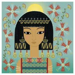 Discount Djeco Tampons Motifs et parures Multicolore
