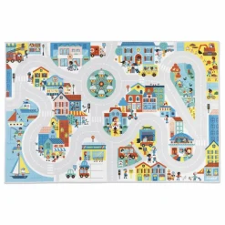 New Tapis avec circuit Ville - Cross Roads Garages, Circuits
