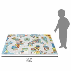 New Tapis avec circuit Ville - Cross Roads Garages, Circuits