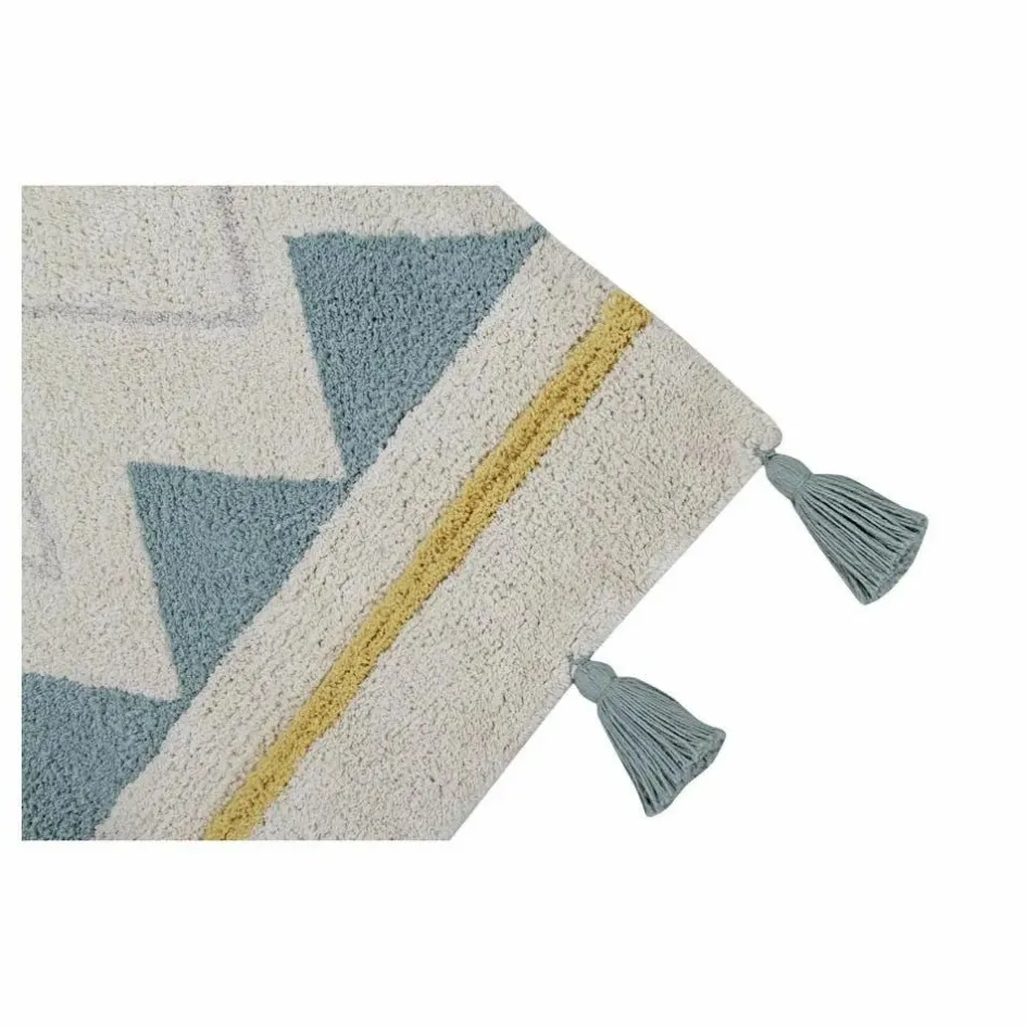 New Lorena Canals Tapis Azteca | Bleu