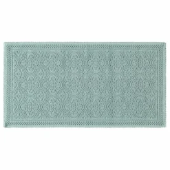 Haomy Tapis de bain en coton Kymi 55x110 cm || Linge De Bain