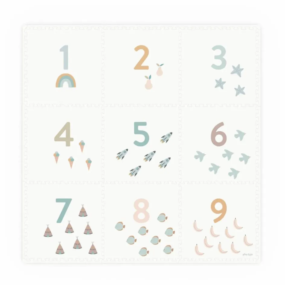 Play and Go Tapis De Jeux*Tapis de jeu modulable Tiloo - Nombre