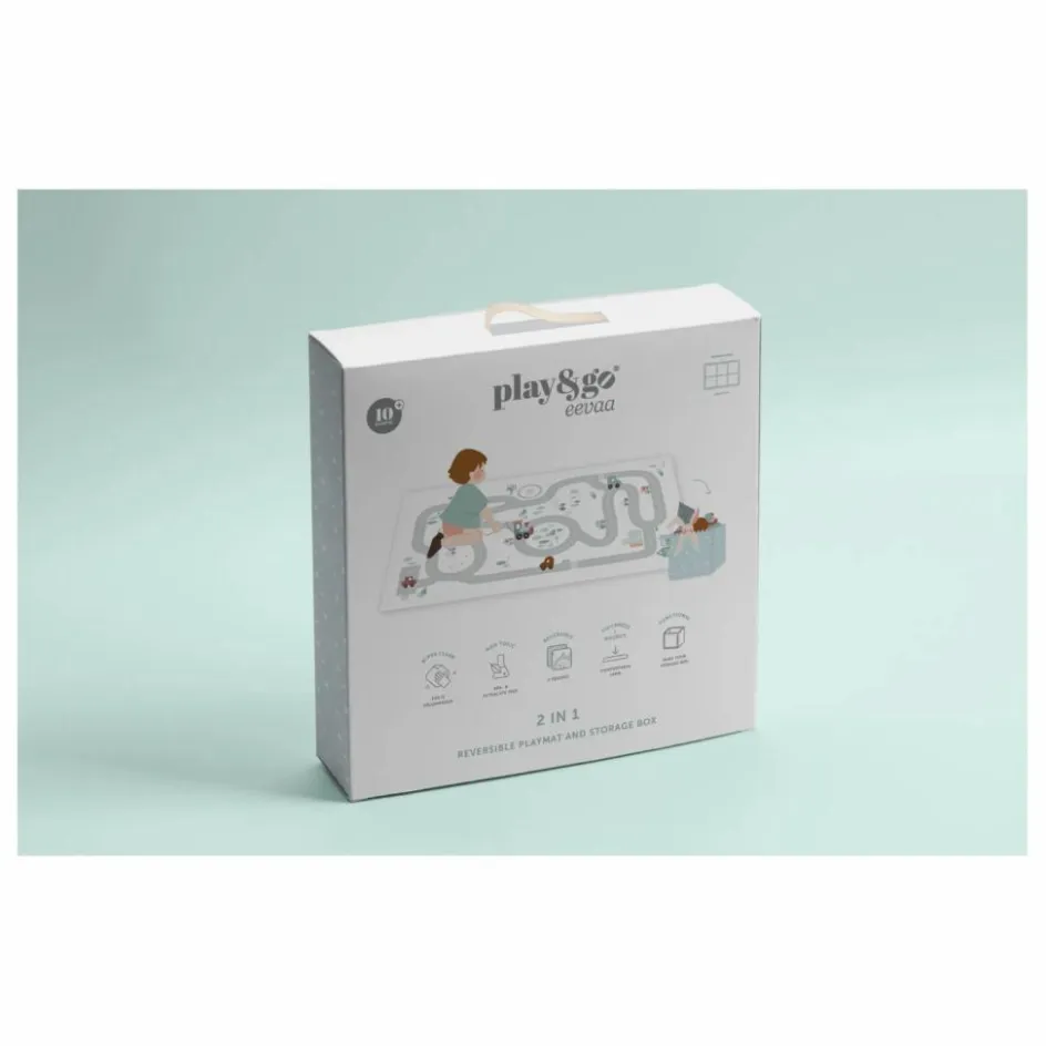 Play and Go Tapis De Jeux*Tapis de jeu modulable Tiloo - Route