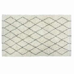 Lorena Canals Tapis en laine Berber Soul | Ecru