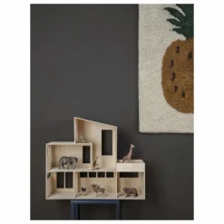 Online Ferm Living Kids Tapis en laine Fruiticana ananas Multicolore