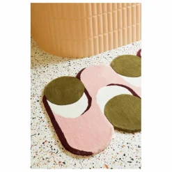 Hot Mapoésie Tapis en laine Nymphe | Rose