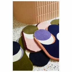 Hot Mapoésie Tapis en laine Nymphe | Rose