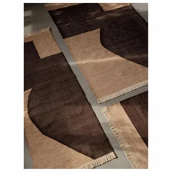 Online Ferm Living Tapis Forene | Chocolat