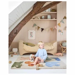 Best Bleuu-studio Tapis Oiseaux | Bleu