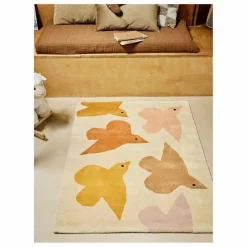 Enfant Bleuu-studio Tapis|Tapis Enfant*Tapis Oiseaux |
