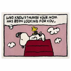 Maison Deux Tapis Peanuts Comic ||Enfant Tapis|Tapis Enfant