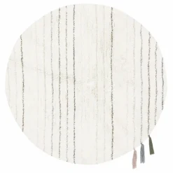 Lorena Canals Tapis rond Arona en laine || Tapis