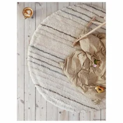 Lorena Canals Tapis rond Arona en laine || Tapis