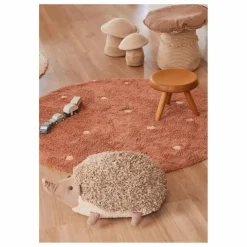 Lorena Canals Tapis rond Dot | Terracotta