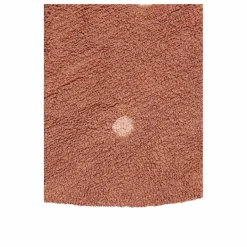 Lorena Canals Tapis rond Dot | Terracotta
