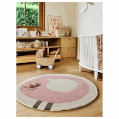 Outlet Tapis rond Mouton | Enfant Tapis|Tapis Enfant