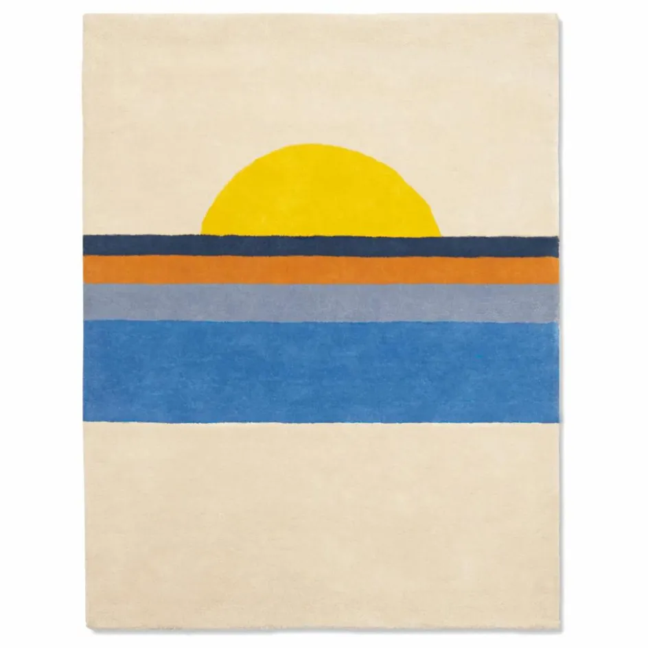 Hot Bleuu-studio Tapis Sunset | Bleu