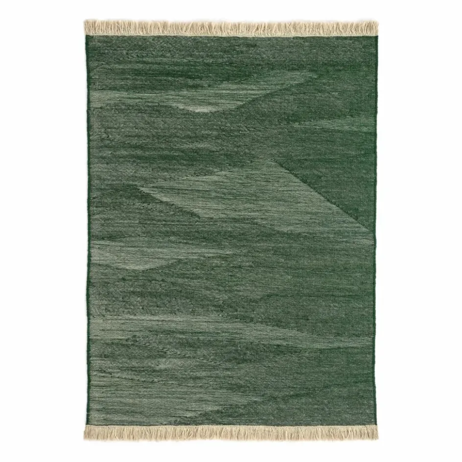 Sale Nanimarquina Tapis Telares en laine afghane | Vert sapin