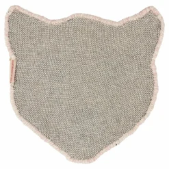 Online Doing Goods Tapis tête de léopard Pinky en laine | Rose
