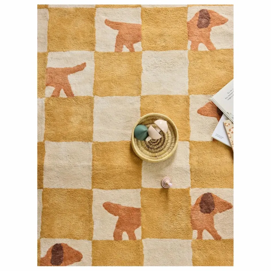 Enfant Bleuu-studio Tapis|Tapis Enfant*Tapis Walter Damier |