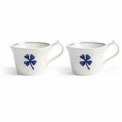 &Klevering Art De La Table*Tasse à expresso en porcelaine Anouk - Set de 2 |