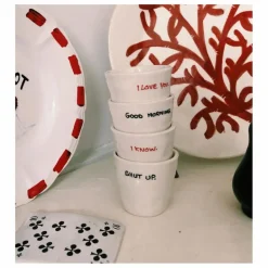 Clearance Anna + Nina Tasse à expresso Good Morning | Crème
