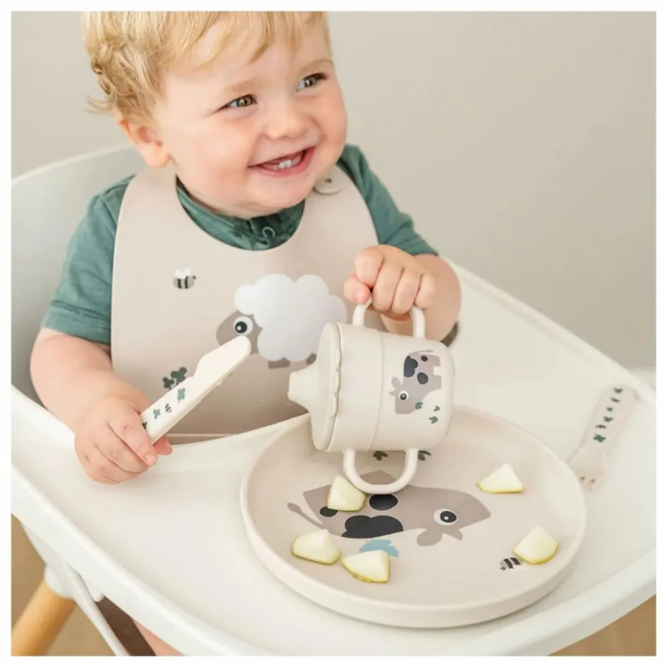 Tasse d'apprentissage Tiny Farm | Tasses Et Gobelets D'Apprentissage|Premiers Repas