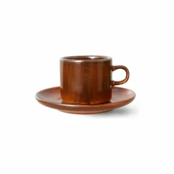 HKliving Tasse et soucoupe Chef ceramics || Art De La Table