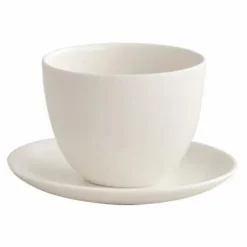 Kinto Tasse et soucoupe Pebble en porcelaine || Art De La Table
