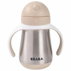 Béaba Tasse paille en inox || Tasses Et Gobelets D'Apprentissage|Premiers Repas