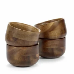 Serax Tasses Collage en bois - Set de 4| Art De La Table