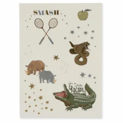 Outlet Tatouages temporaires Panda Enfant Soins Du Corps|Soins Du Corps