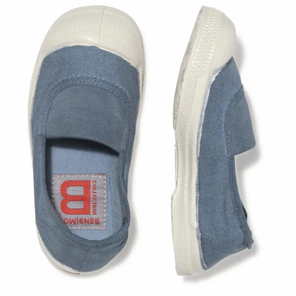 Bensimon Tennis Elastique Vegan ||Enfant Baskets|Baskets