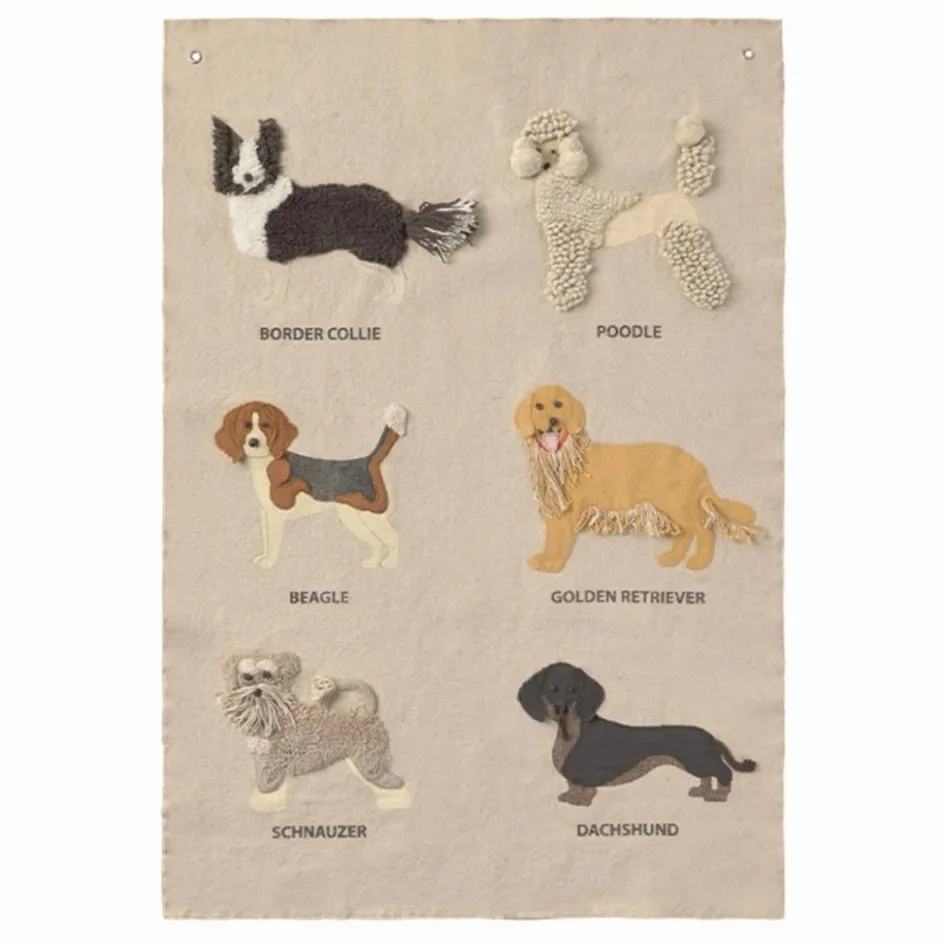 Outlet Tenture murale Chiens | Enfant Décoration Murale|Déco Murale Enfant