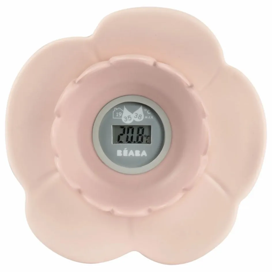Béaba Thermomètre de bain Lotus | Rose
