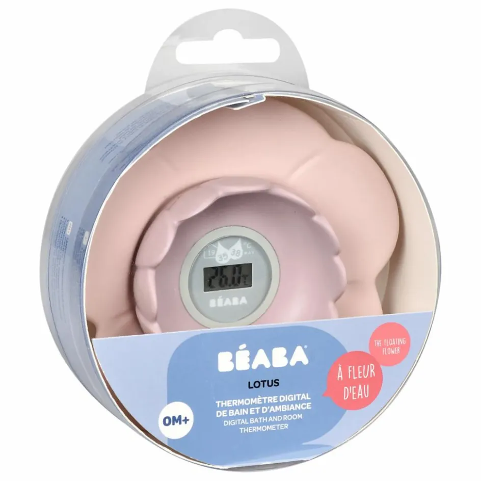 Béaba Thermomètre de bain Lotus | Rose